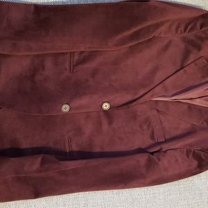 Forever 21 Velour Red Blazer
